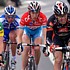 Frank Schleck an der Spitze von Mailand - San Remo 2006 mit Moerenhout, Trenti und Reynes